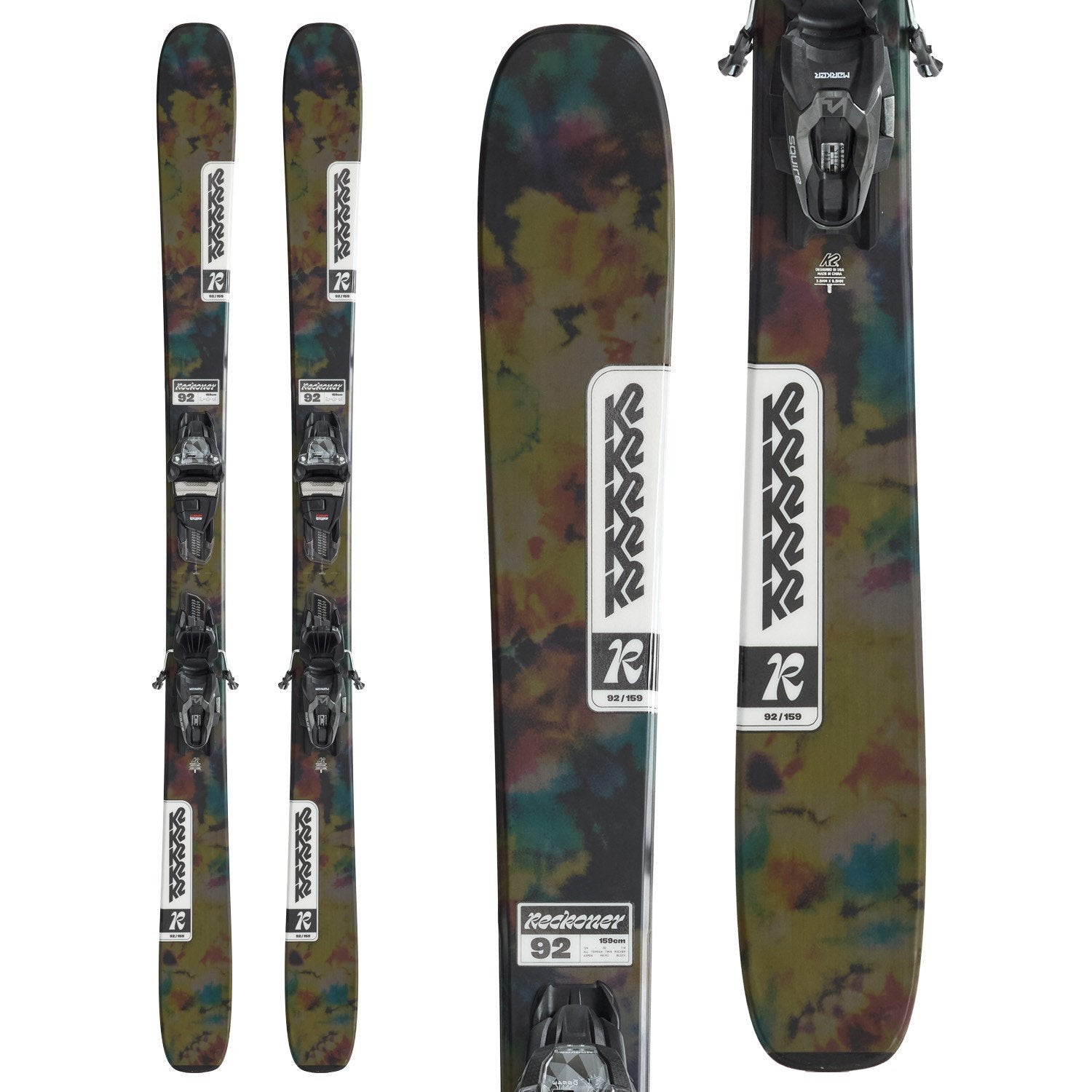 K2 RECKONER 92 - SQUIRE 10 SET